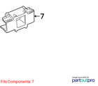 Jaguar 2000-2008 S-Type Steering Column Combo Switch JLM20939
