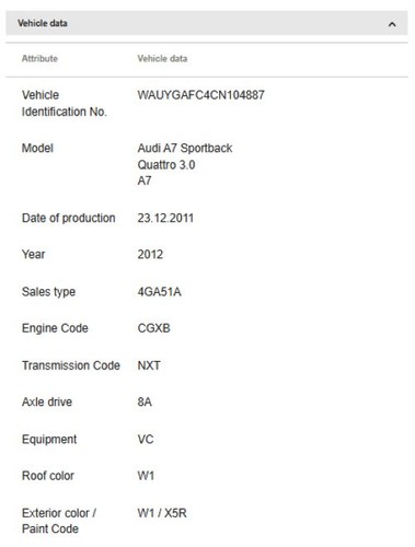 Audi 2014-2023 Audi SQ5 Wheel Bolt Cap 321601173A01C
