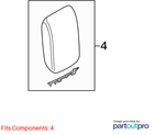 Audi Q5 Console Lid 8R0864207DIMT