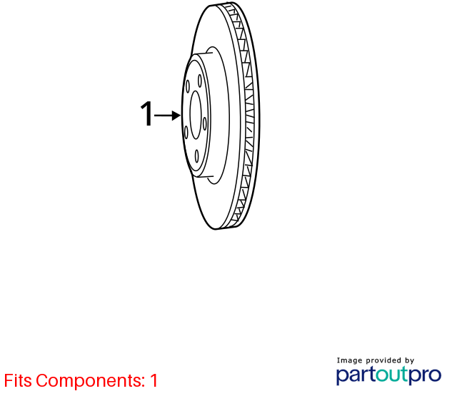 Dodge 2006-2020 Dodge Charger Brake Rotor 5290537AD