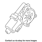 2018 Cadillac CTS Fensterhebermotor hinten rechts gebraucht OEM 23190642