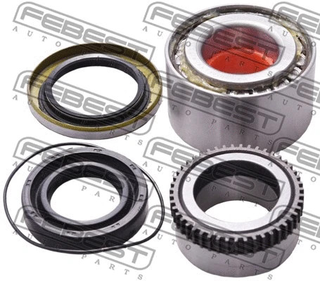 Febest Rear Wheel Bearing Repair Kit DAC40804445-KIT3