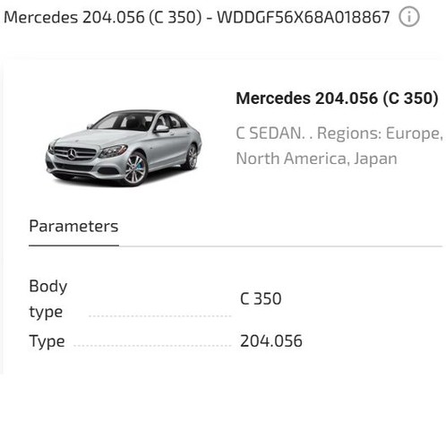 Motorkühlmittelschlauch A2048301696 Mercedes-Benz C350 2007-2014