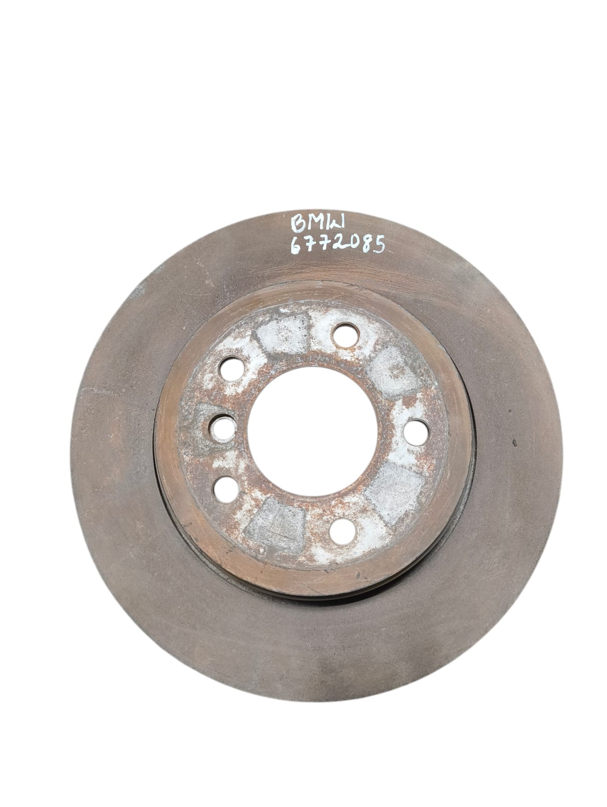 Bmw Brake Disc Rear Cast Iron Vented 6772085